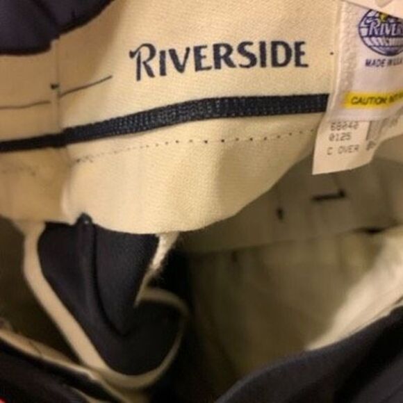 Vintage Riverside Size 29 Budweiser Blue Pleated Uniform Shorts *New-2nds* - Picture 4 of 7